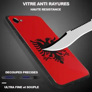 Coque Smartphone Albanie pour iPhone X
