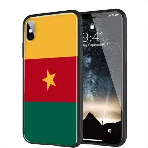 Drapeau Cameroun, Coque iPhone X antichocs