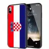 Drapeau Croatie, Coque iPhone X intégrale