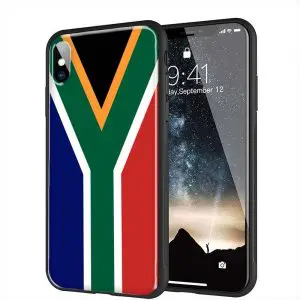 Drapeau Afrique du Sud, Coque iPhone X incassable, iPhone X, iPhone XR, iPhone XS