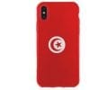 Tunisie, Coque iPhone X, iPhone XR, iPhone XS drapeau Tunisien