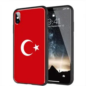 Drapeau Turquie, Coque iPhone X antichocs pas cher