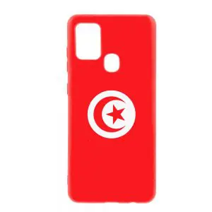 Achat Coque Drapeau Tunisie pour Samsung A21S ( SM-A217F )