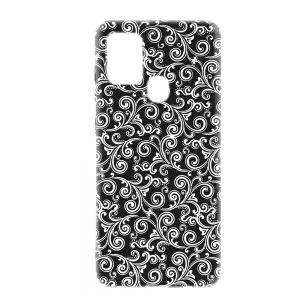 Coque black and white swirls pour Samsung A21S