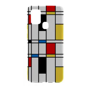 Coque geometric abstract pour portable Samsung A21S