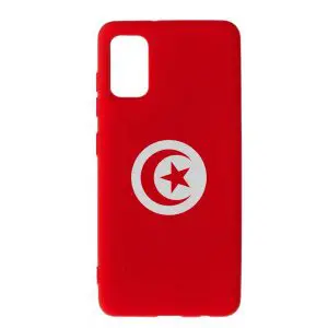 Achat Coque Drapeau Tunisie pour Samsung A41 ( SM-A415F )