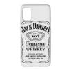 Coque Jack Daniel's pour Samsung A41 ( Blanc )