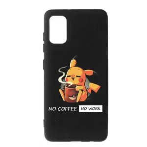 Coque Pikachu Coffee Addict Samsung A41