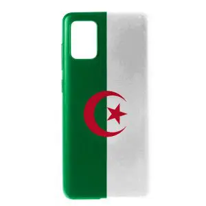 Achat Coque anti choc Drapeau Pays Algerie pour Samsung A71