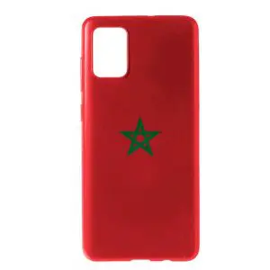 Achat Coque Drapeau Maroc pour Samsung A71 ( SM-A715F )