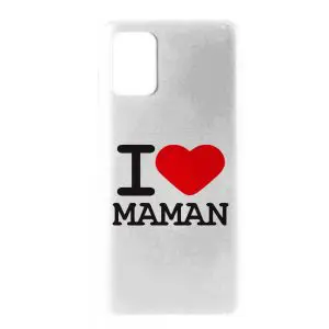 Achat Coque I Love Maman pour Samsung A71 ( SM-A715F )