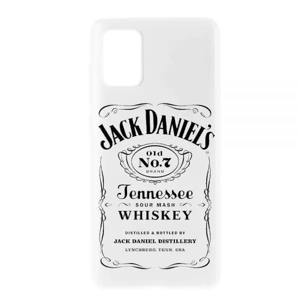 Coque pour Samsung A71 Jack Daniel's Blanche