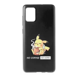 Coque Pikachu Coffee Addict Samsung A71
