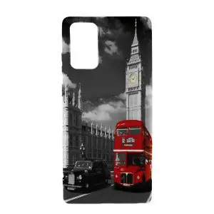 Coque pour Galaxy Note 20 Bus Rouge From London