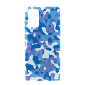 Coque Camouflage Bleu pour portable Note 20