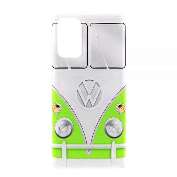 Coque Wolkswagen Combi de couleur vert pour Samsung Note 20