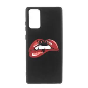 Kiss Albanais pour Samsung Note 20, Coque Silicone