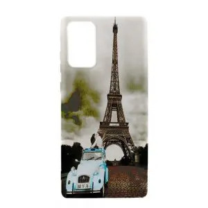 Coque pour Galaxy Note 20 Paris Romance en 2 cv