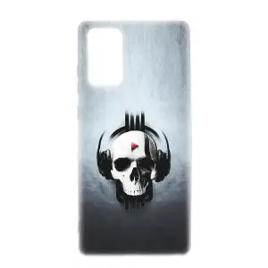Achat Coque Silicone Samsung Note 20 Skull Play