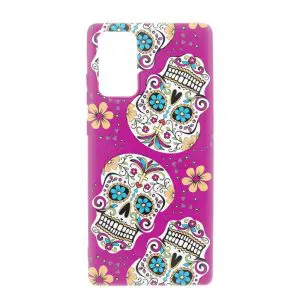 Coque Skull Mexicain Rose pour Samsung Note 20