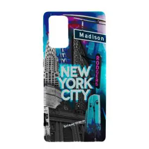 Coque New York City Blue pour Samsung Galaxy Note 20