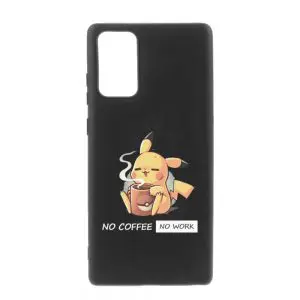 Coque Pikachu Coffee Addict Samsung Note 20