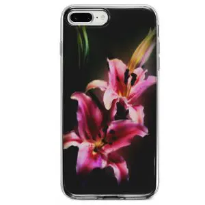Coque Coque Painting Pink Stargazer Lily iPhone SE 2020