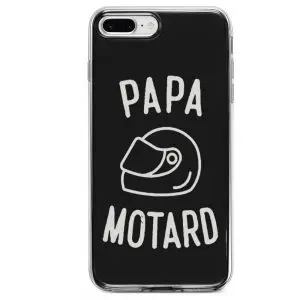 Coque Papa Motard Moto Passion iPhone SE 2020