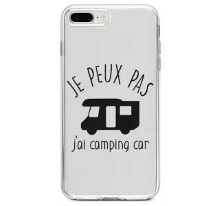 Coque je peux pas j'ai camping car iPhone SE 2020