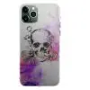 Coque de Silicone Color Skull pour Apple iPhone, Samsung Galaxy, Huawei