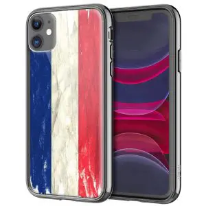 Coque Drapeau France pour portables iPhone, Samsung, Huawei