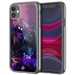 Coque Fortnite The Raven pour iPhone, Samsung, Huawei