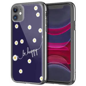 Coque Happy Daisy pour iPhone, Samsung, Huawei, Xperia