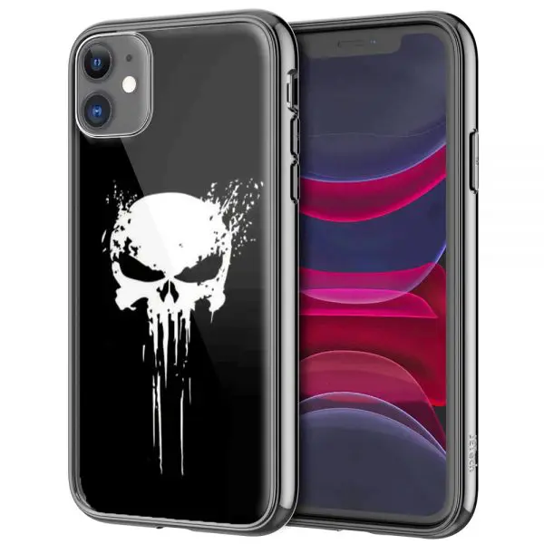 Coque Punisher Skull pour iPhone, Samsung, Huawei
