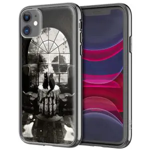 Coque Room Skull pour iPhone, Samsung, Huawei
