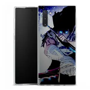 Coque pour Samsung Note 10, Note 10 Plus Solo Leveling Jin Woo