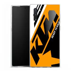 Coque pour Samsung Note 10, Note 10 Plus Ktm Racing Orange Black