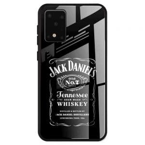 Coque incassable pour Samsung S20 en Verre Trempé Jack Daniels