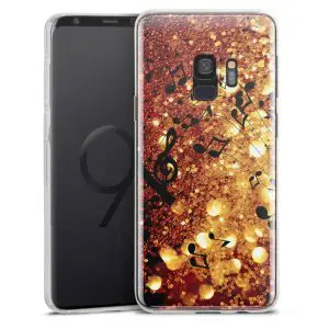 Coque Custom Golden Globe Music Samsung S9 en Silicone