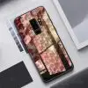 Tremped Glass Case Spheric Cubes Samsung S9 Smartphone
