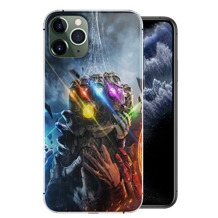 Coque iPhone 12 Gant Infini | Protection anti chocs Dessin Animé