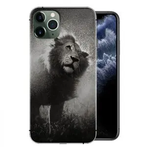 Coque Lion Roi de la Savane pour iPhone 12, iPhone 12 MAX, iPhone 12 PRO, iPhone 12 PRO MAX