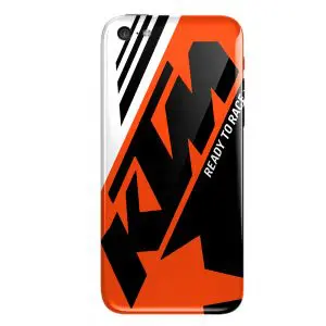 Coque Apple iPhone 5c KTM Racing Orange en Silicone