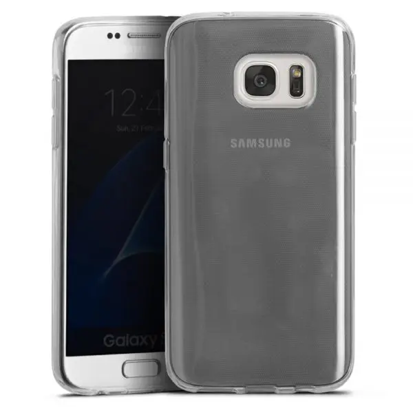 Coque Silicone Transparente pour Samsung Galaxy S7, S7 edge