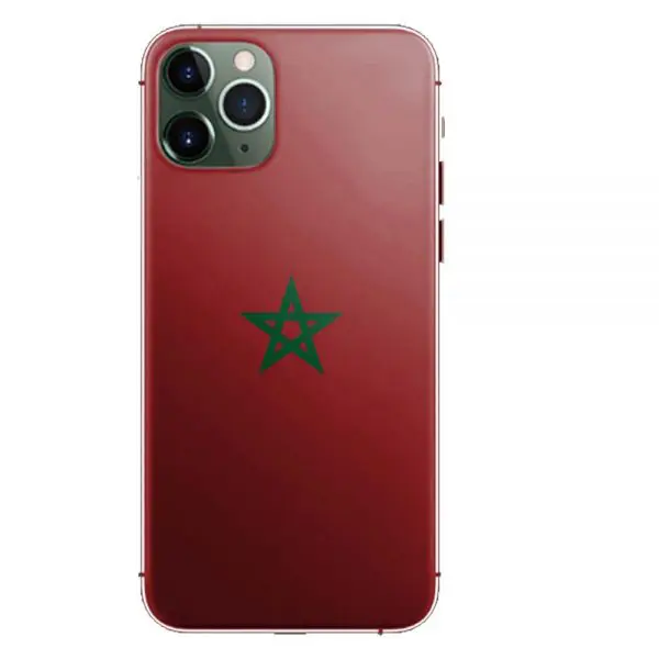 Coque gel Silicone Drapeau Maroc pour iPhone 11
