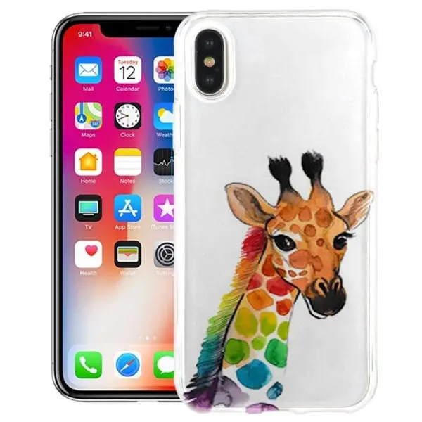 coque iphone xr pas cher Girafe