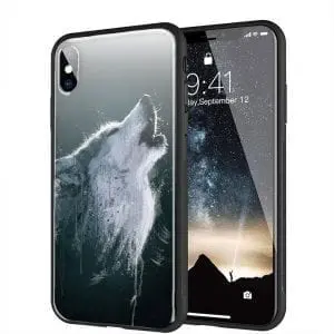 Coque iPhone X original wolf