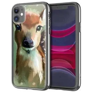 Deer, Coque iPhone en Verre Trempé, collection Biche