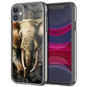 Elephant Shrew, Coque pour iPhone en Verre Trempé personnalisée Lumpy Shrew