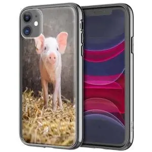 Pipapig, Coque iPhone en Verre Trempé, collection Pig